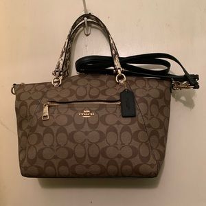 Coach Bags Coach Prairie Satchel Colorblock Signature Canvas